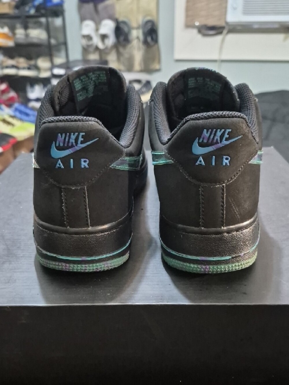 Nike Air Force 1 Low "Marbled Swoosh Pack" (2014) M10/W11.5 EUC - Picture 5 of 10